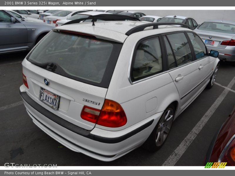 Alpine White / Sand 2001 BMW 3 Series 325i Wagon