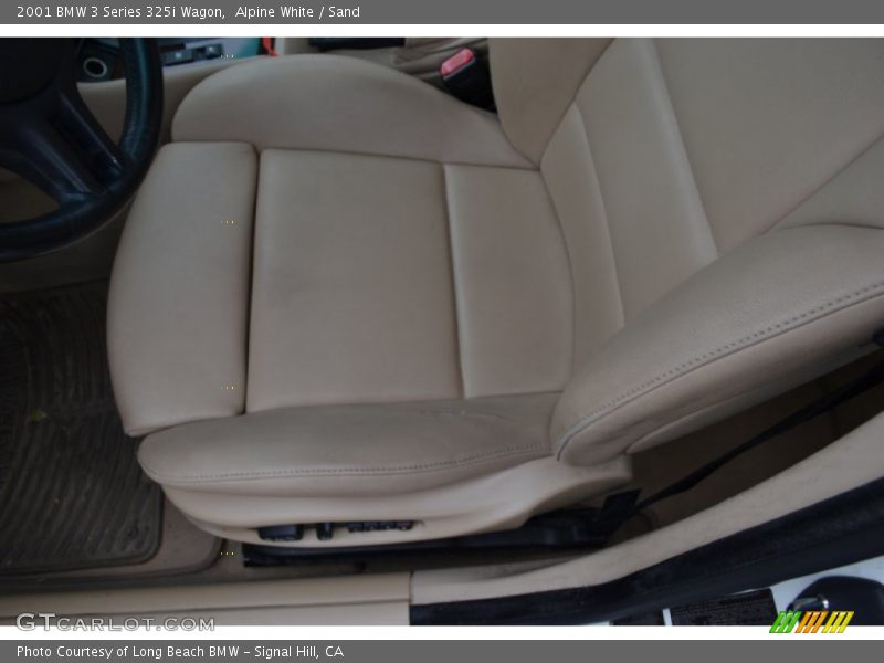 Alpine White / Sand 2001 BMW 3 Series 325i Wagon