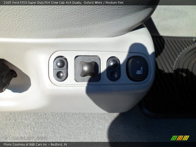 Oxford White / Medium Flint 2005 Ford F350 Super Duty FX4 Crew Cab 4x4 Dually