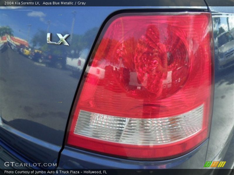 Aqua Blue Metallic / Gray 2004 Kia Sorento LX
