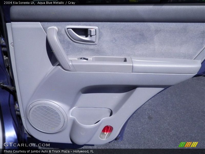 Aqua Blue Metallic / Gray 2004 Kia Sorento LX