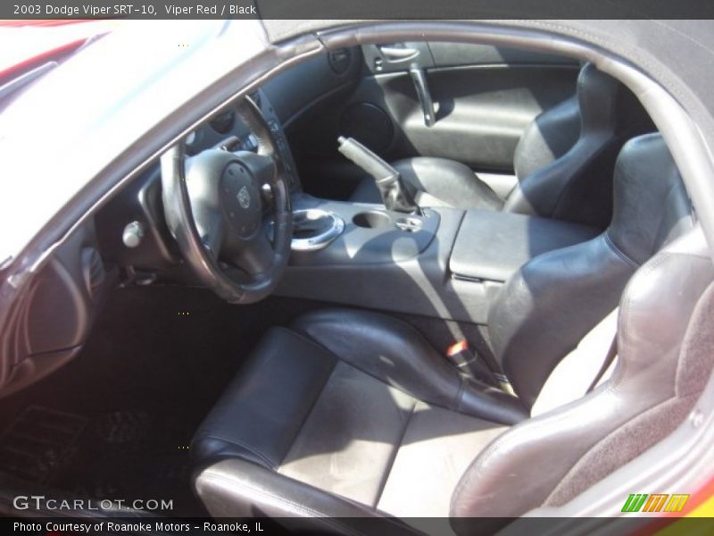  2003 Viper SRT-10 Black Interior