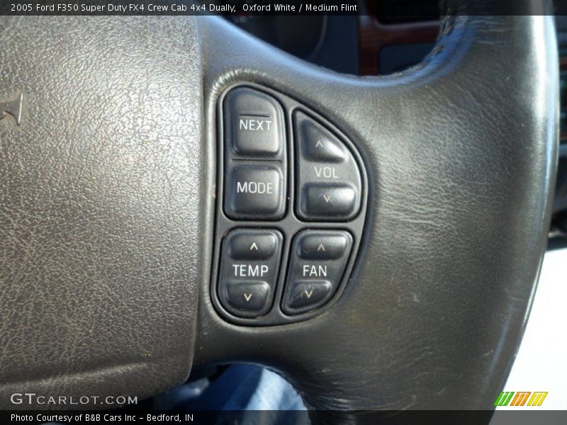 Oxford White / Medium Flint 2005 Ford F350 Super Duty FX4 Crew Cab 4x4 Dually