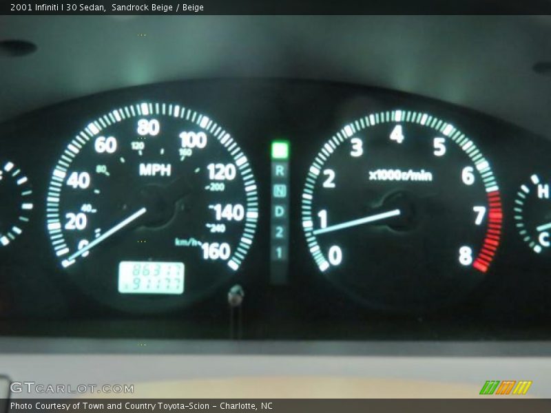 Sandrock Beige / Beige 2001 Infiniti I 30 Sedan