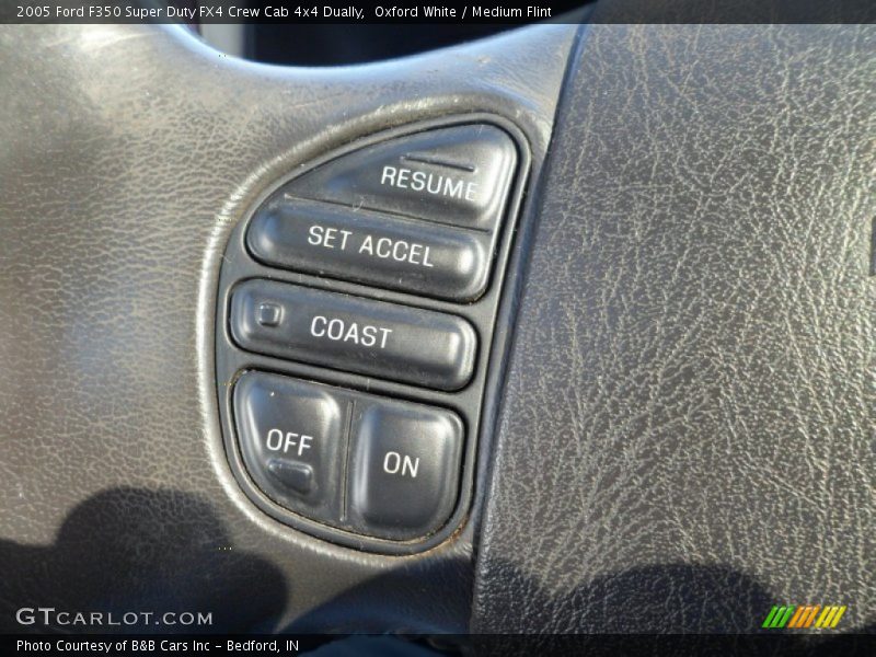 Oxford White / Medium Flint 2005 Ford F350 Super Duty FX4 Crew Cab 4x4 Dually
