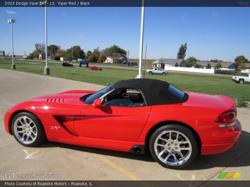  2003 Viper SRT-10 Viper Red