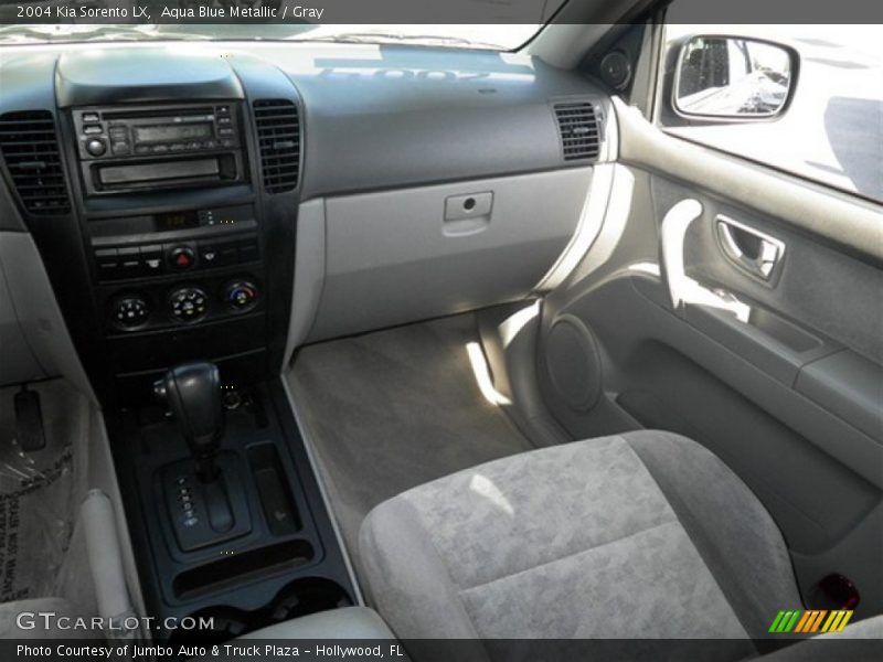 Aqua Blue Metallic / Gray 2004 Kia Sorento LX