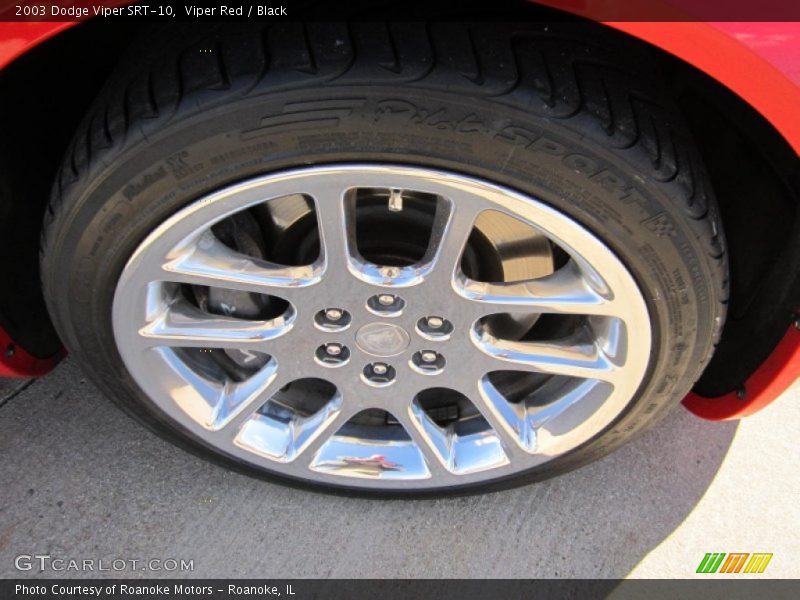 Viper Red / Black 2003 Dodge Viper SRT-10
