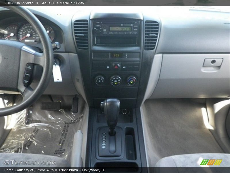Aqua Blue Metallic / Gray 2004 Kia Sorento LX