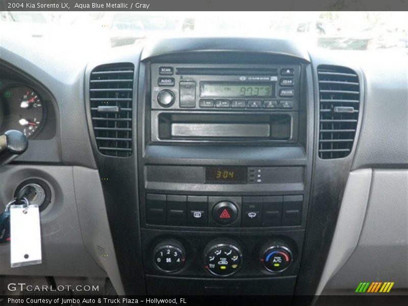 Aqua Blue Metallic / Gray 2004 Kia Sorento LX