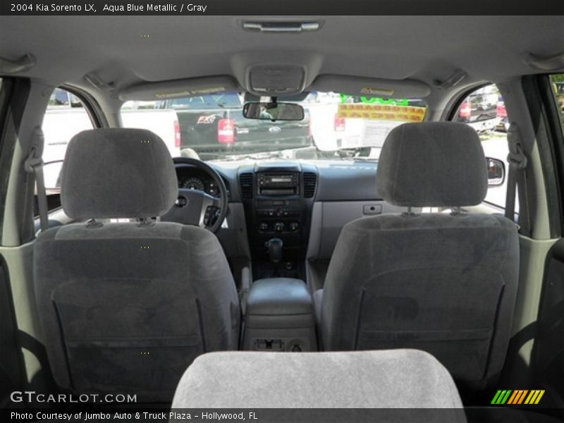 Aqua Blue Metallic / Gray 2004 Kia Sorento LX