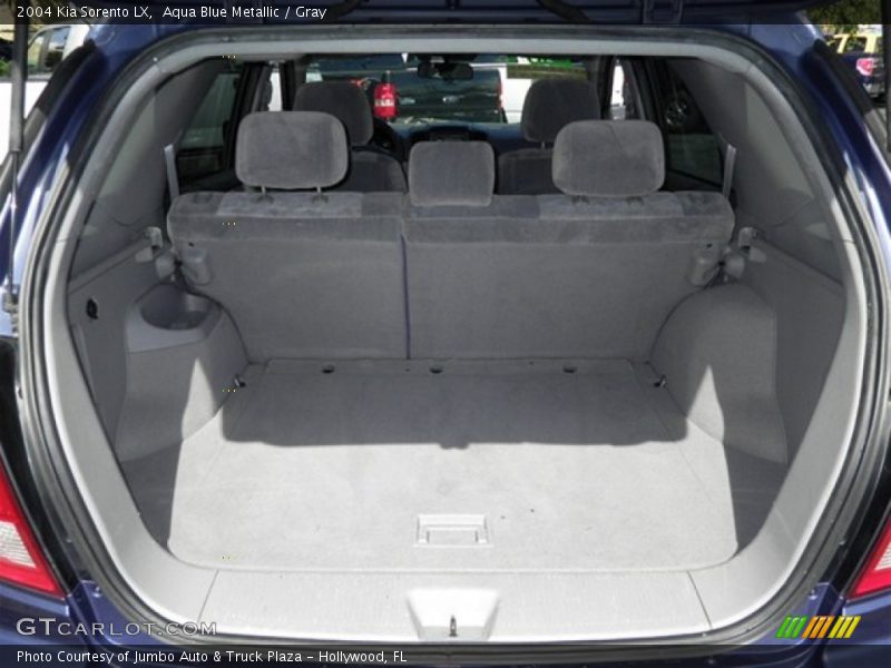 Aqua Blue Metallic / Gray 2004 Kia Sorento LX