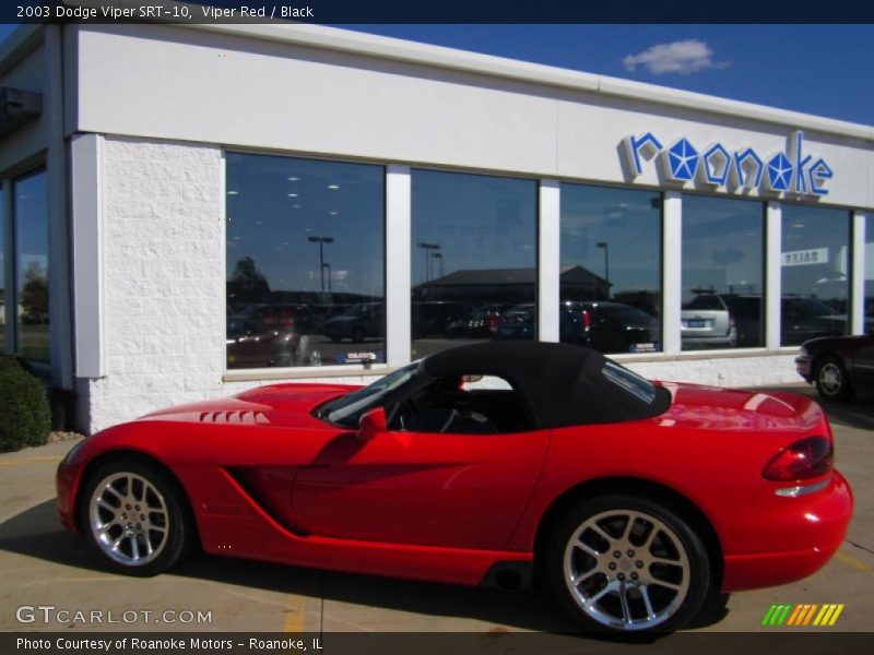 Viper Red / Black 2003 Dodge Viper SRT-10