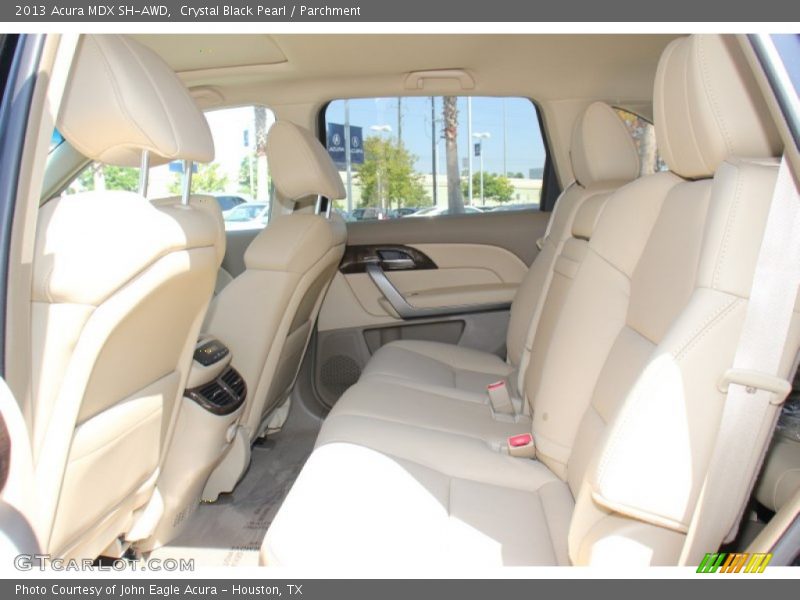 Crystal Black Pearl / Parchment 2013 Acura MDX SH-AWD