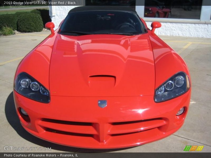 Viper Red / Black 2003 Dodge Viper SRT-10