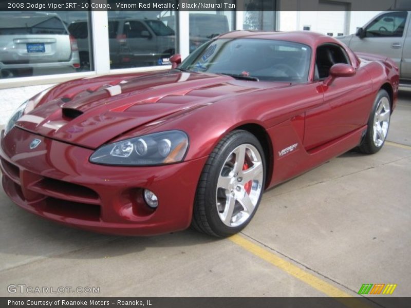 Front 3/4 View of 2008 Viper SRT-10 Coupe