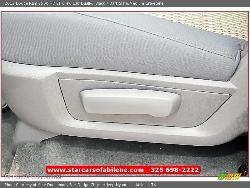 Black / Dark Slate/Medium Graystone 2012 Dodge Ram 3500 HD ST Crew Cab Dually