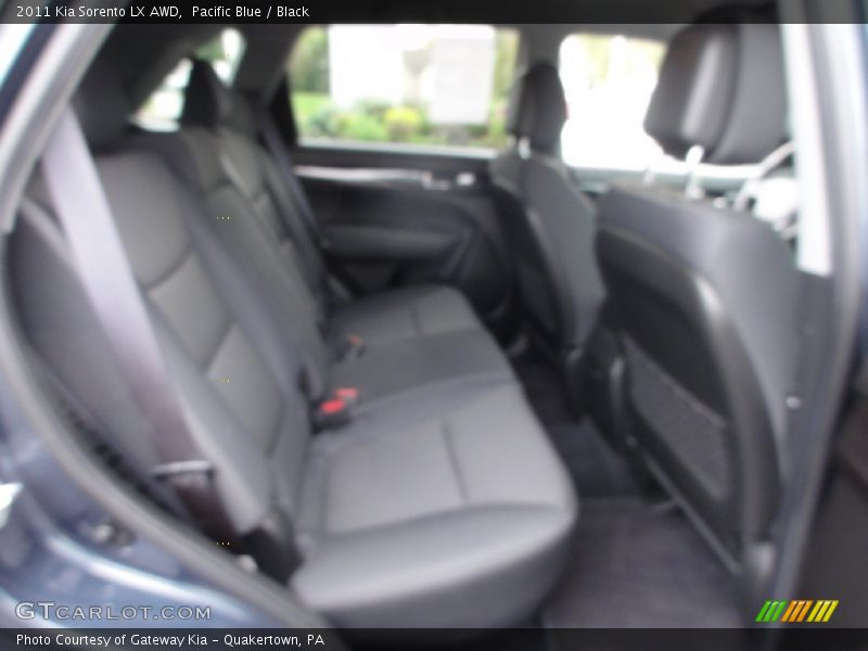 Pacific Blue / Black 2011 Kia Sorento LX AWD
