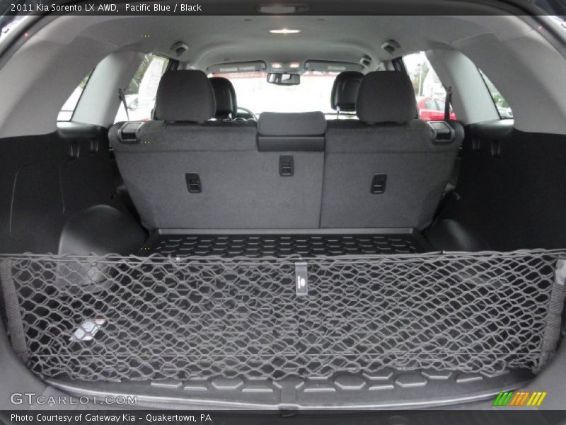 Pacific Blue / Black 2011 Kia Sorento LX AWD