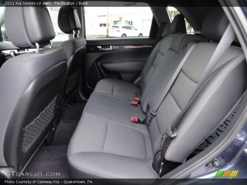 Pacific Blue / Black 2011 Kia Sorento LX AWD