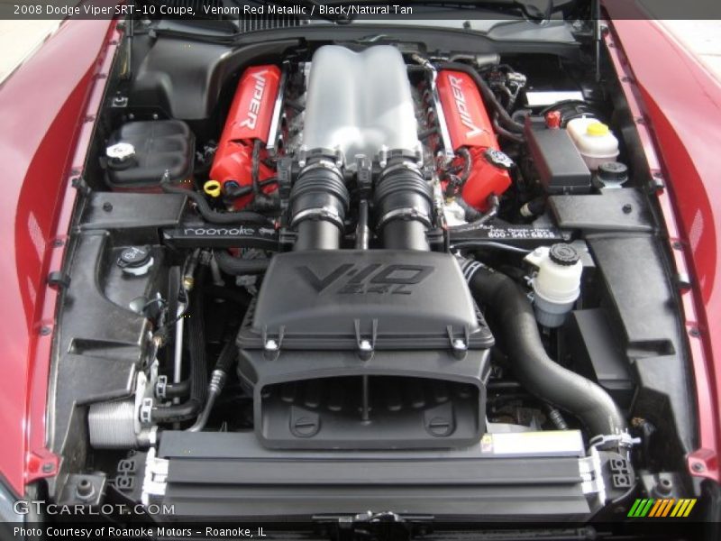  2008 Viper SRT-10 Coupe Engine - 8.4 Liter OHV 20-Valve VVT V10