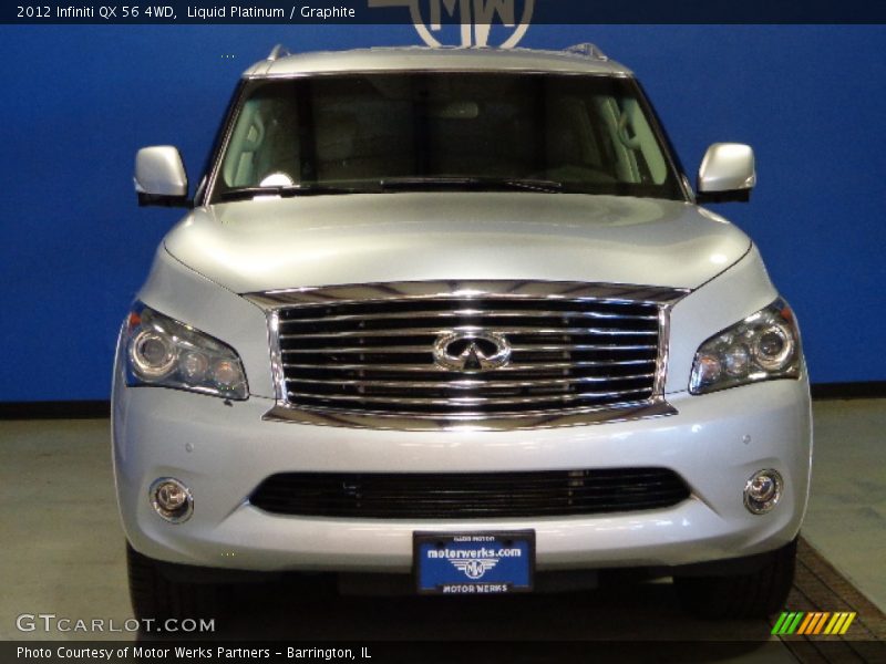 Liquid Platinum / Graphite 2012 Infiniti QX 56 4WD