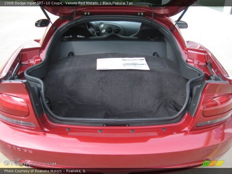 2008 Viper SRT-10 Coupe Trunk