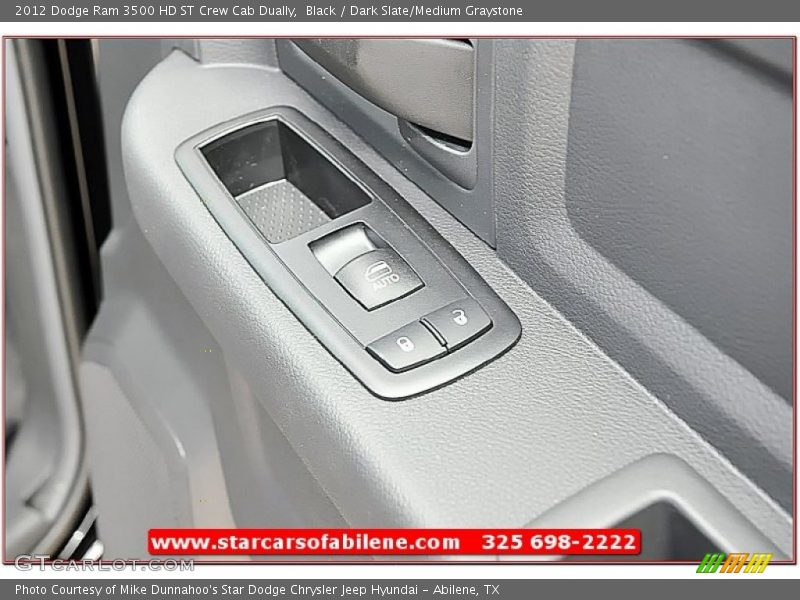Black / Dark Slate/Medium Graystone 2012 Dodge Ram 3500 HD ST Crew Cab Dually