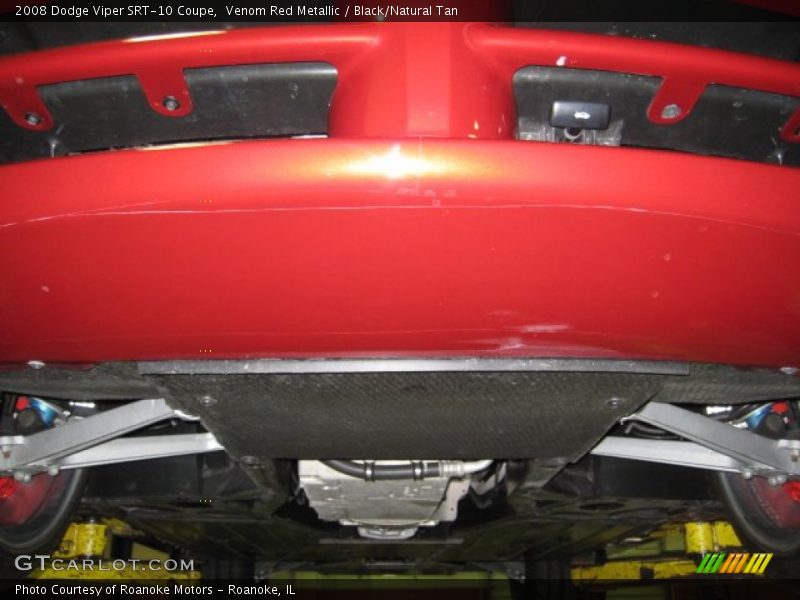 Undercarriage of 2008 Viper SRT-10 Coupe
