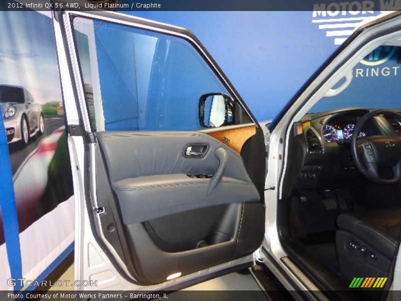 Liquid Platinum / Graphite 2012 Infiniti QX 56 4WD