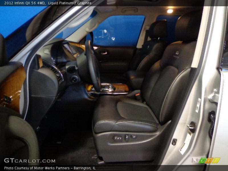 Liquid Platinum / Graphite 2012 Infiniti QX 56 4WD