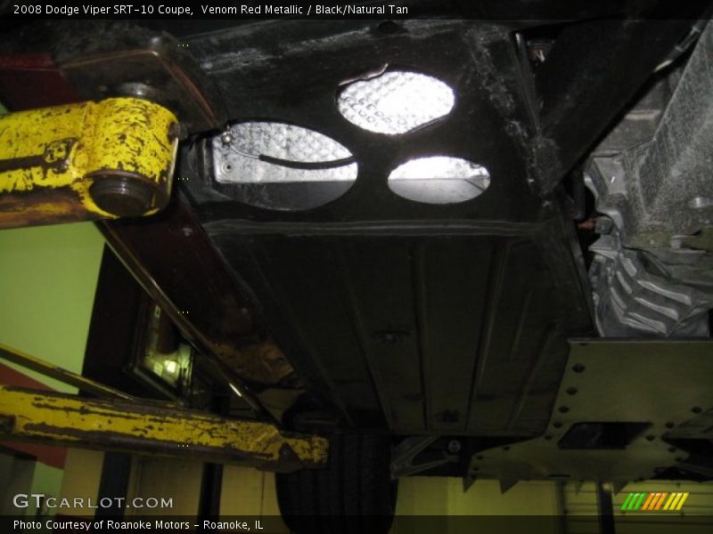 Venom Red Metallic / Black/Natural Tan 2008 Dodge Viper SRT-10 Coupe