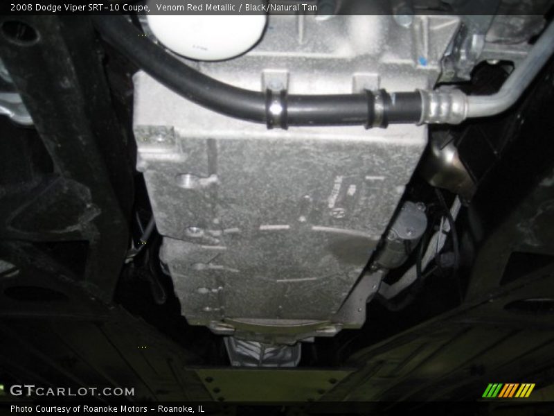 Undercarriage of 2008 Viper SRT-10 Coupe