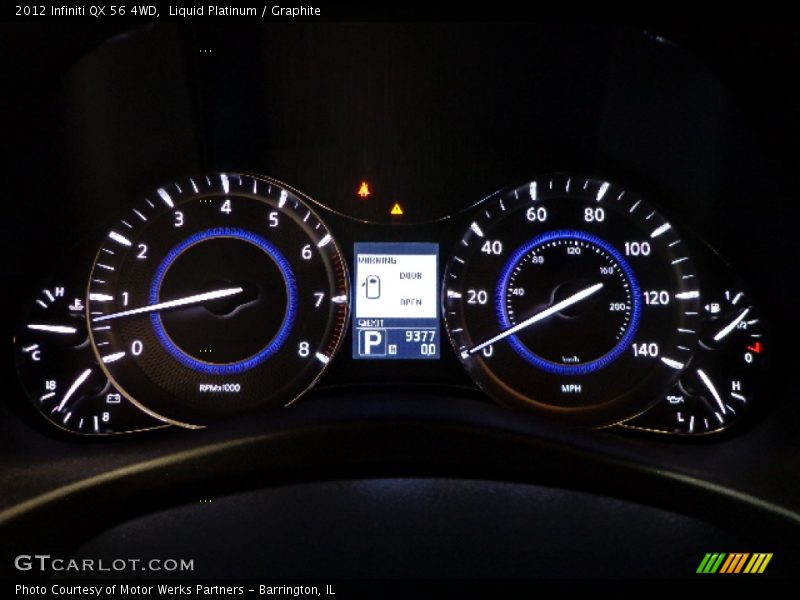 Liquid Platinum / Graphite 2012 Infiniti QX 56 4WD