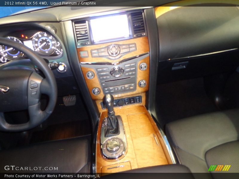 Liquid Platinum / Graphite 2012 Infiniti QX 56 4WD
