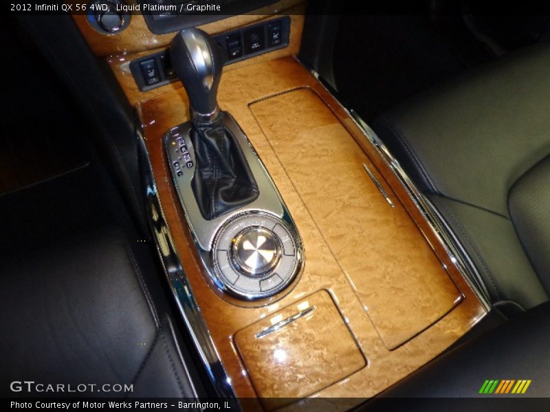 Liquid Platinum / Graphite 2012 Infiniti QX 56 4WD