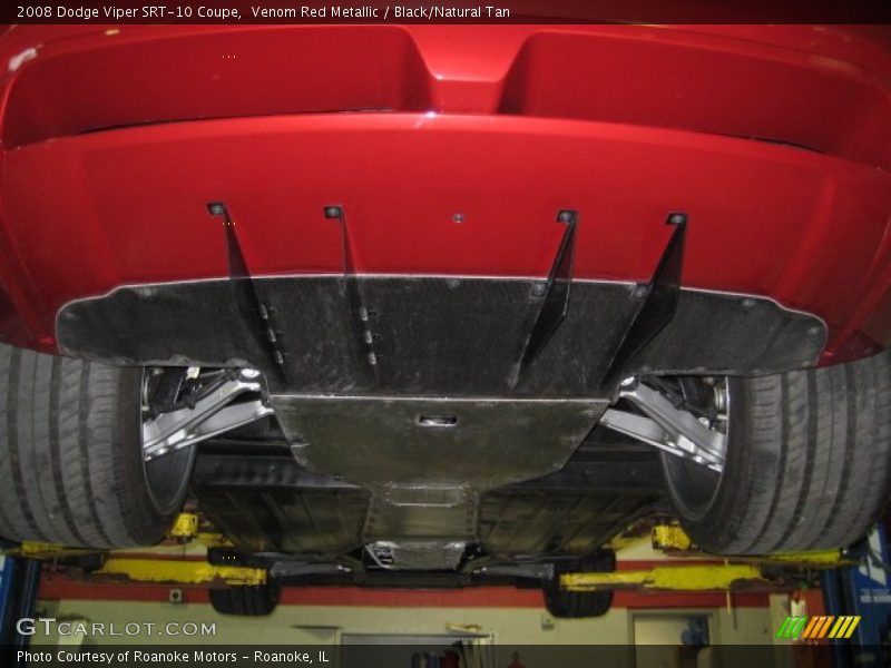 Undercarriage of 2008 Viper SRT-10 Coupe