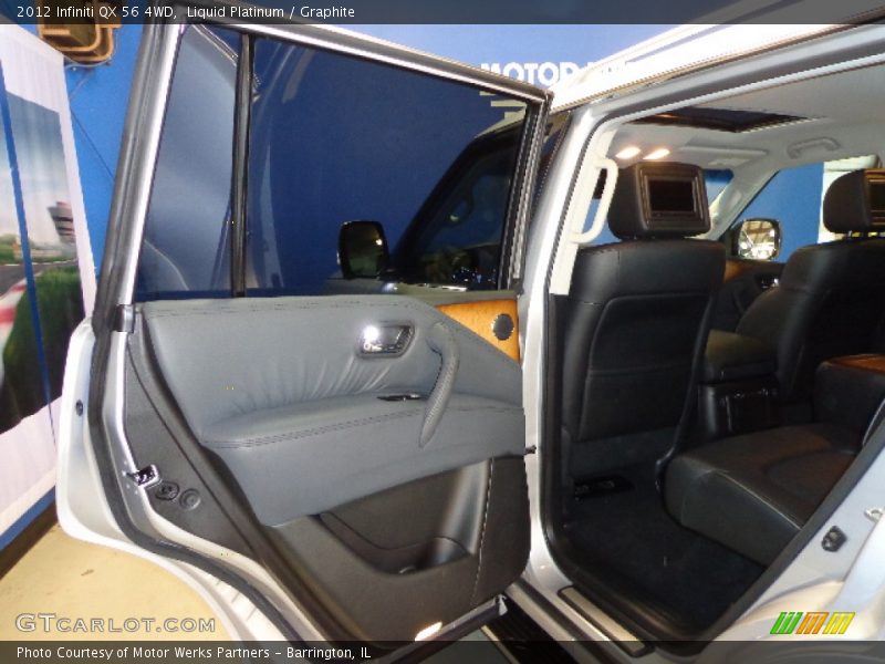 Liquid Platinum / Graphite 2012 Infiniti QX 56 4WD