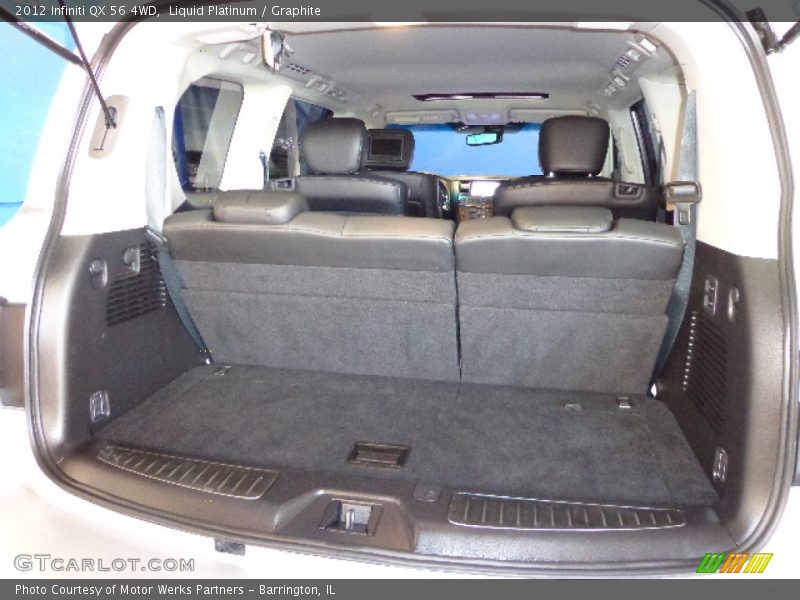 Liquid Platinum / Graphite 2012 Infiniti QX 56 4WD