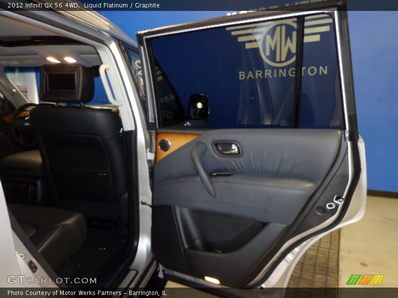 Liquid Platinum / Graphite 2012 Infiniti QX 56 4WD