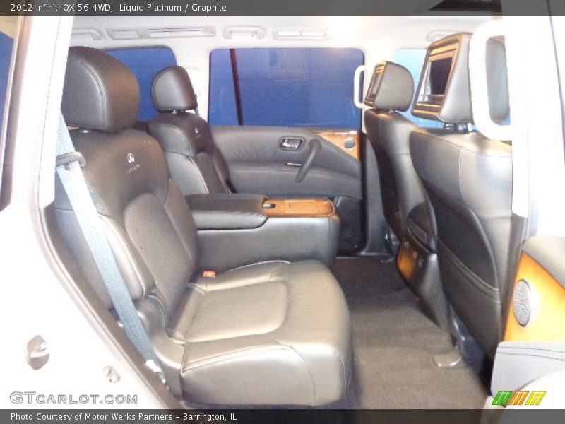 Liquid Platinum / Graphite 2012 Infiniti QX 56 4WD