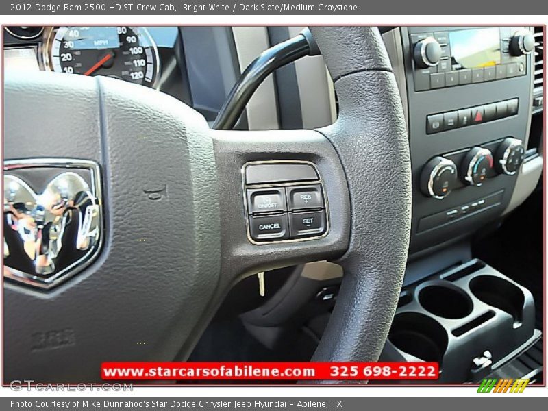 Bright White / Dark Slate/Medium Graystone 2012 Dodge Ram 2500 HD ST Crew Cab
