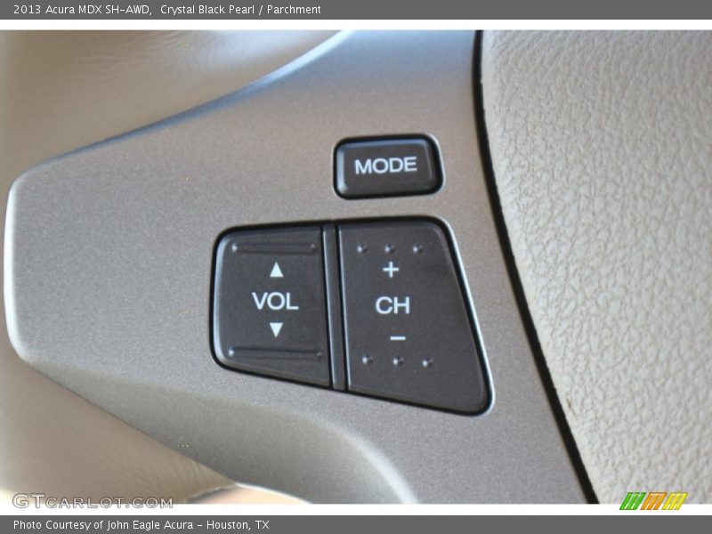 Controls of 2013 MDX SH-AWD