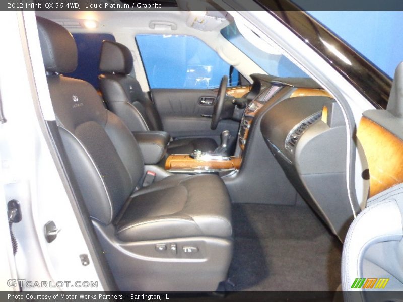 Liquid Platinum / Graphite 2012 Infiniti QX 56 4WD
