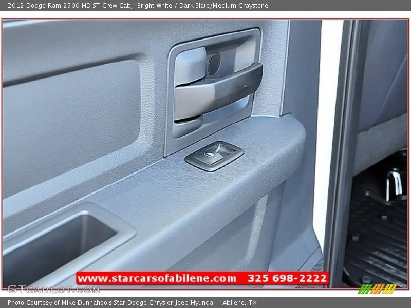 Bright White / Dark Slate/Medium Graystone 2012 Dodge Ram 2500 HD ST Crew Cab