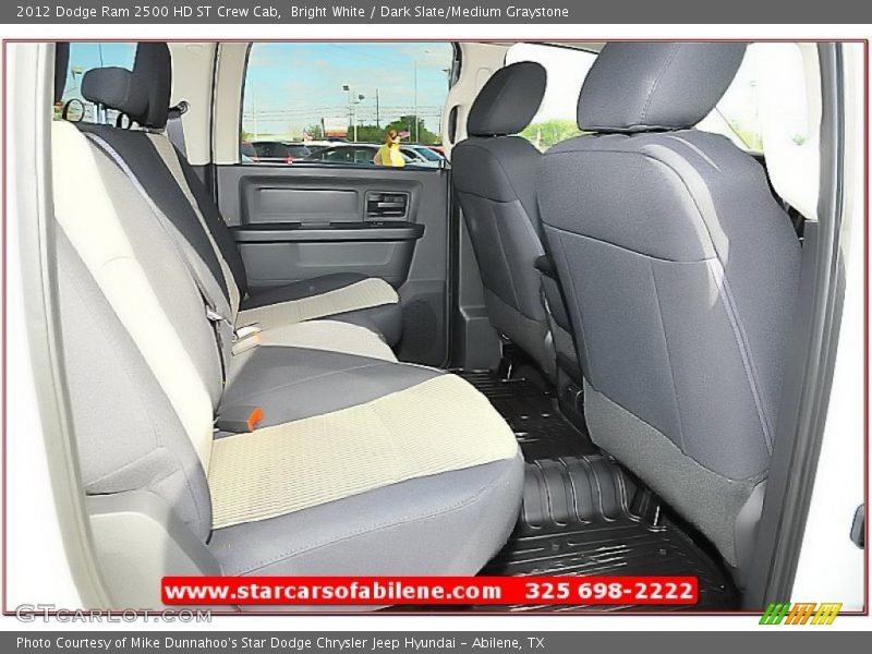 Bright White / Dark Slate/Medium Graystone 2012 Dodge Ram 2500 HD ST Crew Cab