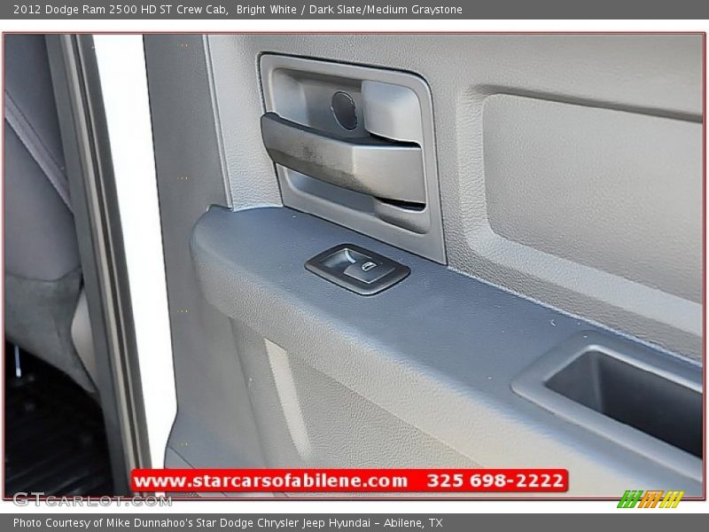 Bright White / Dark Slate/Medium Graystone 2012 Dodge Ram 2500 HD ST Crew Cab