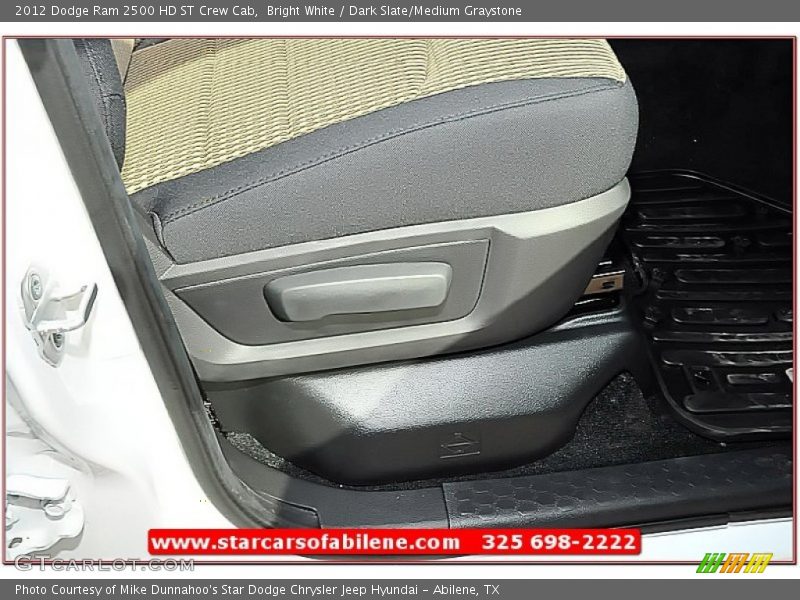 Bright White / Dark Slate/Medium Graystone 2012 Dodge Ram 2500 HD ST Crew Cab
