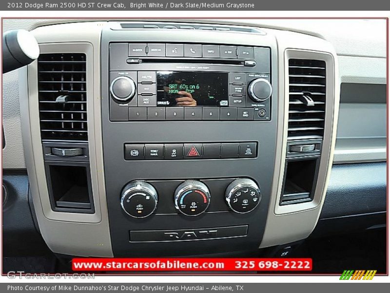 Bright White / Dark Slate/Medium Graystone 2012 Dodge Ram 2500 HD ST Crew Cab