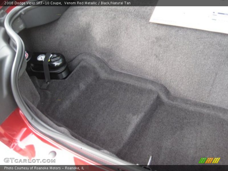  2008 Viper SRT-10 Coupe Trunk